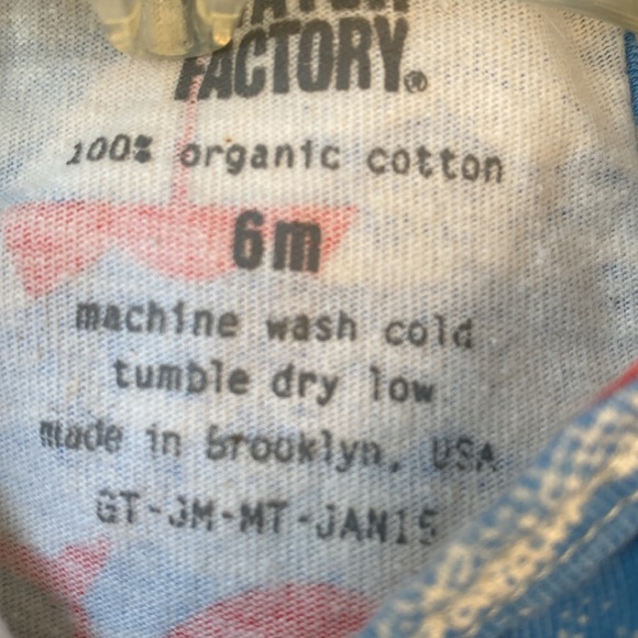 Sailboat Sleeveless Organic Cotton Dress 6M Made in Brooklyn USA - Picture 6 of 9